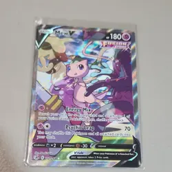 Pokemon TCG Mew V Fusion Strike Ultra Rare Full Art Holo Card 251/264 - Image 1