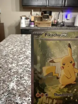 Pikachu ex 276/217 Mega Evo: Ascended Heroes SIR Holo NM - Fresh Pull Clean Card - Image 3