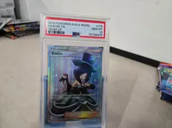 Evelyn 175/181 PSA 10 Sun & Moon Team Up Holo Card Full Art - Image 1
