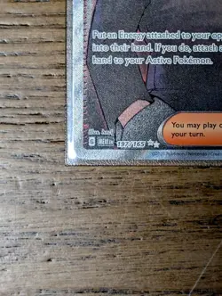 Pokemon TCG Giovanni's Charisma 197/165 Full Art Ultra Rare Card SV 151 - Image 2