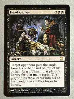 MTG / Head Games / 10E / #148 / Regular / Rare / NM - Image 1