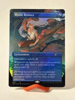 Mystic Remora (Borderless) Secret Lair Drop Foil - Image 1