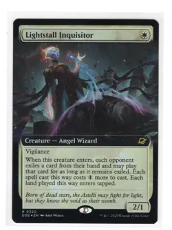 Lightstall Inquisitor | Extended Art FOIL | NM | MTG | 0320 | Rare | EOE - Image 1