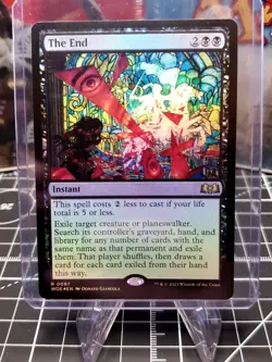 The End - Foil - Wilds of Eldraine​​ - MTG - Magic The Gathering - NM, Mint - Image 1