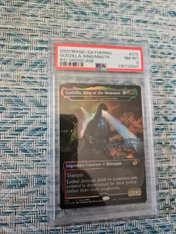 2020 MTG Ikoria: Lair of Behemoths #275 Godzilla, King of the Monsters PSA 8 - Image 2
