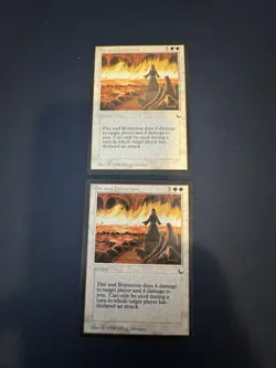 MTG - Magic The Gathering - Fire And Brimstone X 2 - The Dark - NP/NM! - Image 1