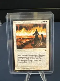 MTG - Magic The Gathering - Fire And Brimstone X 2 - The Dark - NP/NM! - Image 3