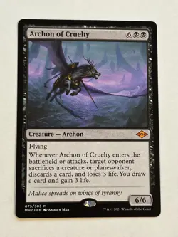 MTG Archon of Cruelty NM - Image 1