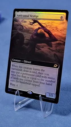 Anticausal Vestige Extended Art Foil NM MTG Edge Of Eternities - Image 1