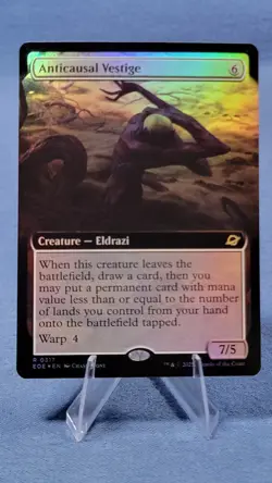 Anticausal Vestige Extended Art Foil NM MTG Edge Of Eternities - Image 2