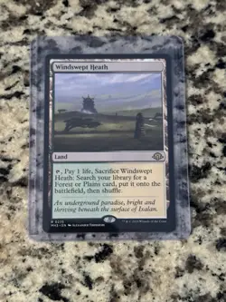 MTG Windswept Heath Normal NM Modern Horizons 3 Magic 235 - Image 1
