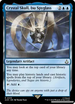 Crystal Skull, Isu Spyglass [ACR - 15] - NM [Normal] TCG MTG - Image 1