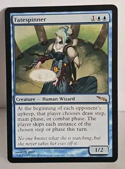 Mtg 💥💥 Fatespinner 💥💥Mirrodin Regular MT/NM 🌟RARE🌟 Magic the Gathering - Image 1
