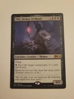 Vilis, Broker Of Blood #122 [Magic Core Set 2020] - Image 1