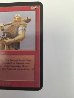 Magic the Gathering Alpha Hill Giant. Near Mint. Unplayed. - Image 5