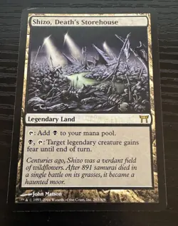 Shizo, Death's Storehouse - Champions of Kamigawa Magic the Gathering MTG - Image 1