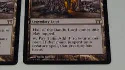 Hall of the Bandit Lord x's 2 Paolo Parente Magic the Gathering 277/306 both exc - Image 5