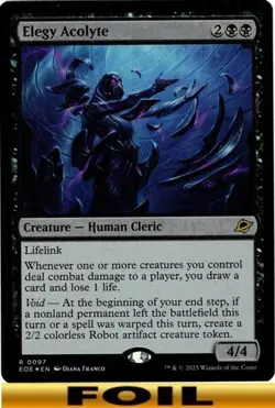Elegy Acolyte - FOIL - Edge of Eternities - NM MTG - Image 1