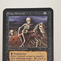 Magic The Gathering Alpha Drudge Skeletons. Near Mint Unplayed. - Image 1