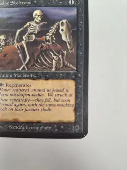 Magic The Gathering Alpha Drudge Skeletons. Near Mint Unplayed. - Image 5