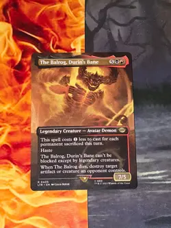 LTR Lord of the Rings Borderless 0405 The Balrog, Durin's Bane - Image 1