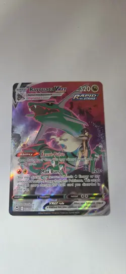 Pokemon TCG Rayquaza VMAX TG20/TG30 Silver Tempest NM - Image 1