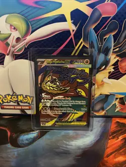 Pokemon TCG Mega Hawlucha Ex 268/217 Ascended Heroes English Mega Attack Rare NM - Image 1
