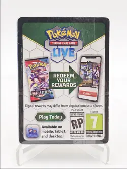 LUCARIO 2022 POKEMON BRILLIANT STARS STAMP BLACK STAR PROMO B #SWSH186 Q5677 - Image 2