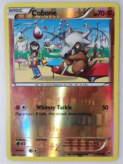 REVERSE HOLO Cubone 77/162 LP - Breakthrough Pokemon Card Sumiyoshi Kizuki - Image 1