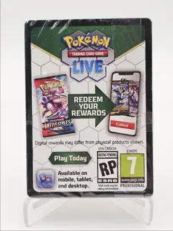 LUCARIO 2022 POKEMON BRILLIANT STARS STAMP BLACK STAR PROMO A #SWSH186 Q5677 - Image 2
