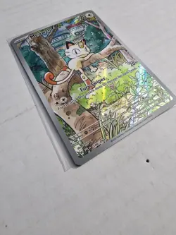 Meowth 106/94 Pokemon TCG: Phantasmal Flames Illustration Rare NM/M - Image 2