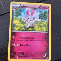 2013 POKEMON XY BLACK STAR PROMO SYLVEON #XY04 - Image 1