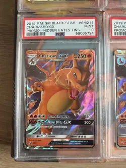 (5x Bulk) Pokemon SM Black Star Promo #SM211 Charizard GX All PSA 9 - Image 2
