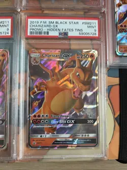 (5x Bulk) Pokemon SM Black Star Promo #SM211 Charizard GX All PSA 9 - Image 3