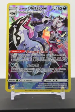 Galarian Obstagoon TG10/TG30 Holo - Pokemon SWSH10: Astral Radiance Trainer Gall - Image 1