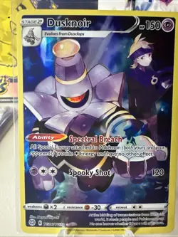 Dusknoir TG06/TG30 Brilliant Stars Trainer Gallery Full Art Pokemon TCG MINT - Image 1