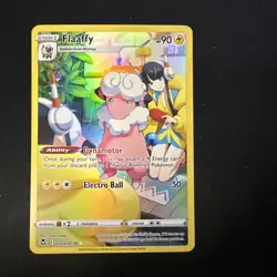 Flaaffy TG03/TG30 Silver Tempest Trainer Gallery Pokemon TCG Full Art NM - Image 2