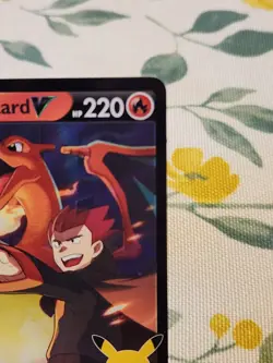 Pokemon TCG: Lance's Charizard V Celebrations Black Star Promo SWSH133 - Image 4