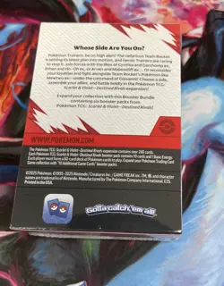 Pokemon Scarlett & Violet Destined Rivals Booster Bundle Sealed - Image 2