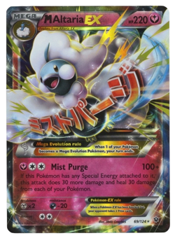 POKEMON TCG M ALTARIA EX 69/124 ULTRA RARE XY FATES COLLIDE - Image 1