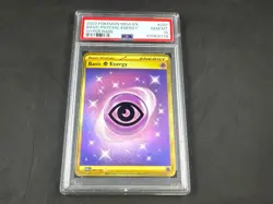 2023 POKEMON MEW EN BASIC PSYCHIC ENERGY HYPER RARE #207 PSA 10 - Image 1