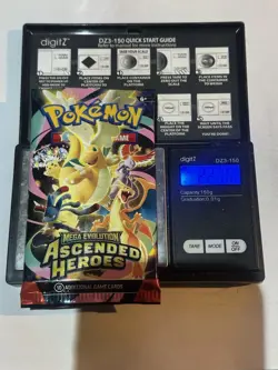 Pokemon TCG Ascended Heroes Mega Evolution Booster Pack Sealed *HEAVY* - Image 1