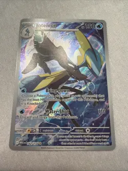 Inteleon 142/132 Illustration Rare Pokemon TCG Mega Evolution - Image 1