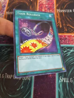 Yugioh Toon Rollback DRL2-EN024 Super Rare 1st Edition Near Mint - Image 2