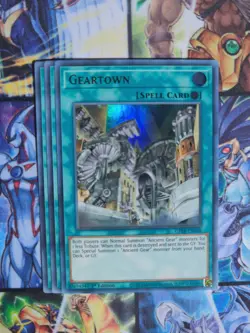 Yu-Gi-Oh x3 Geartown GFTP - EN108 Ultra Rare 1st Edition NM - Image 1