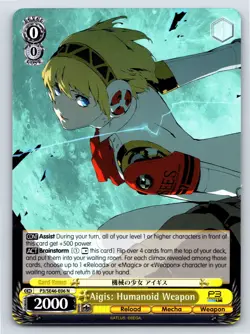 Persona 3 Reload - Aigis: Humanoid Weapon - P3/SE46-E06N - Weiss Schwarz - Image 1