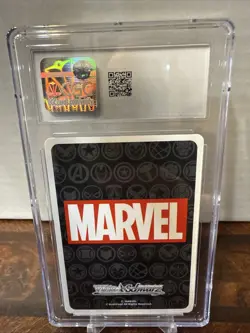 2021 Weiss Schwarz CCG: Marvel Japanese RR Celebrity Hero Iron Man Cgc 10 GEM MT - Image 2
