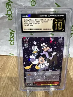 2023 Mickey & Donald Disney 100 S104-054 - Japanese Graded Cgc 10 Pristine - Image 1
