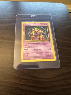 Mewtwo Black Star Promo 14 Vintage Pokemon TCG Card - Image 3