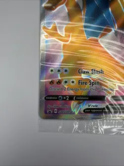 Pokemon Card CHARIZARD V SWSH050 Rare Black Star Promo - SEALED! - Image 5
